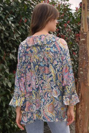 Curate Off The Cuff Top Blue-3