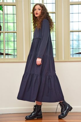 Curate Too Easy Dress Navy