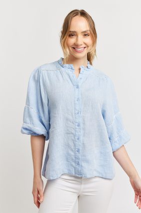 Alessandra Lia Shirt Water