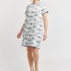 Alessandra Mod Dress Ft Linen Navy