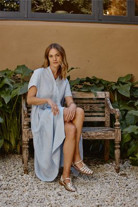 Alessandra Sante Dress Water