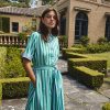 Alessandra Tartufo Dress Parasol Blue Stripe