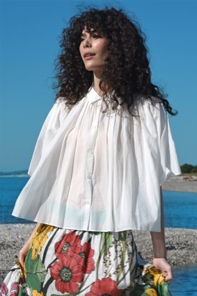 Curate Puff Puff Pass Shirt White