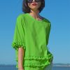 Curate What A Tassel Tee Green