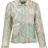 Dolcezza Woven Jacket Mint Print