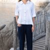 Kokomarina Kochi Shirt White and Naga Short Pant Marine