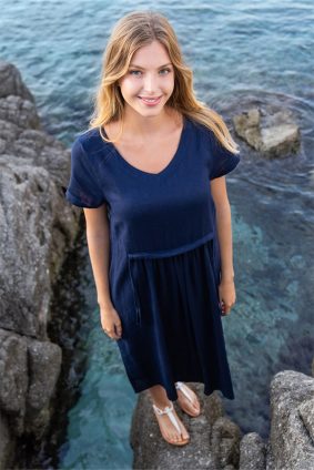 Kokomarina Tamori Dress Marine
