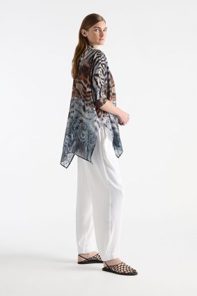 Mela Purdie Profile Pant White and Chisel Panama Canopy