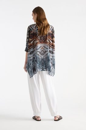 Mela Purdie Profile Pant White and Chisel Panama Canopy