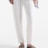 Mela Purdie Profile Pant White
