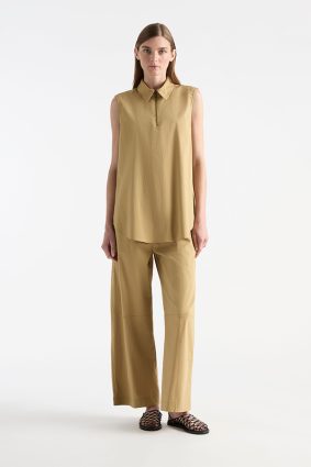 Mela Purdie Zip Tank Spruce and Slice Pace Pant Spruce