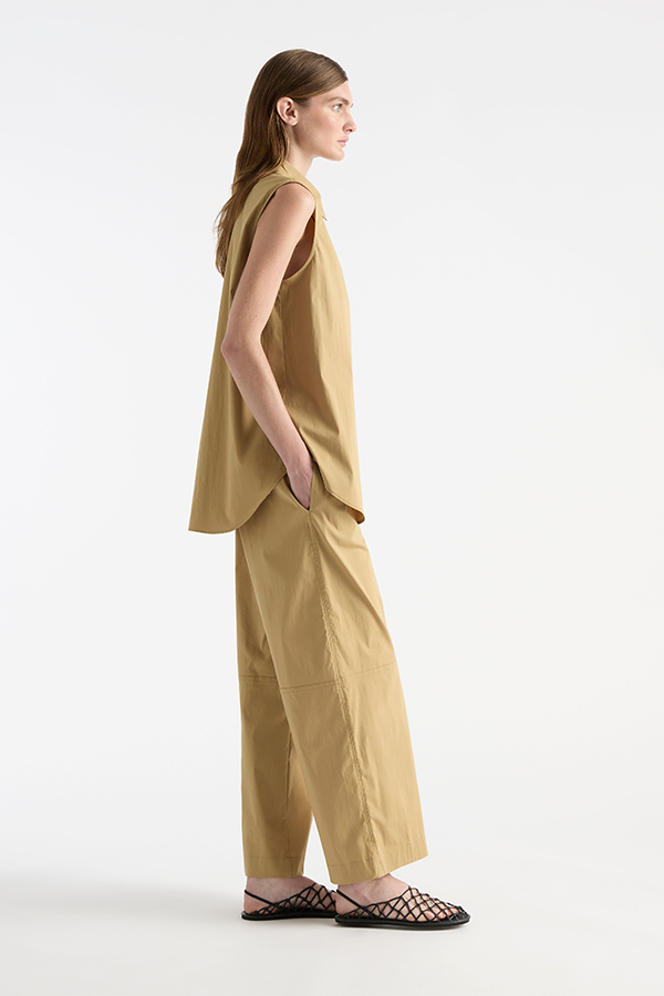 Mela Purdie Zip Tank Spruce and Slice Pace Pant Spruce
