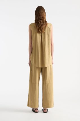 Mela Purdie Zip Tank Spruce and Slice Pace Pant Spruce