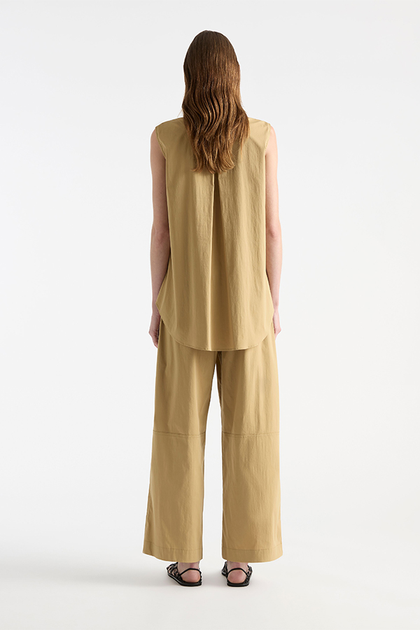 Mela Purdie Zip Tank Spruce and Slice Pace Pant Spruce