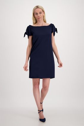 Monari Dress Midi Jersey Deep Sea