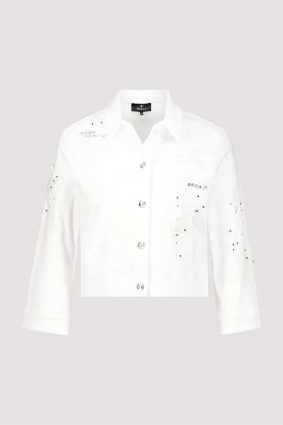 Monari Jacket Jeans Jewelry White