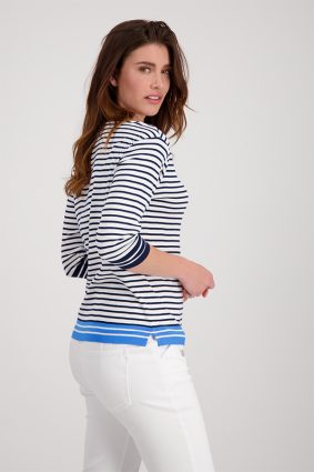 Monari T-Shirt Wide Deep Sea Stp
