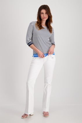 Monari T-Shirt Wide Deep Sea Stp