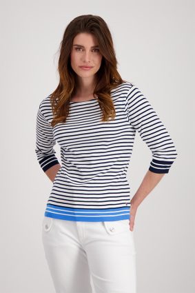Monari T-Shirt Wide Deep Sea Stp