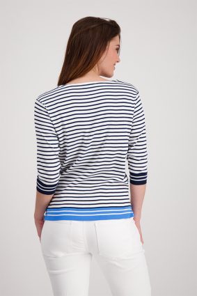 Monari T-Shirt Wide Deep Sea Stp