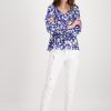 Monari Trousers Antique Dye White