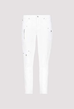 Monari Trousers Antique Dye White