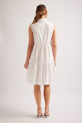 Alessandra Harper Dress White