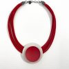 Character Jewels Coated Circles Cotton Strand N Redmix