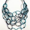 Christina Brampti Multi Layered Hoops N Aquamix