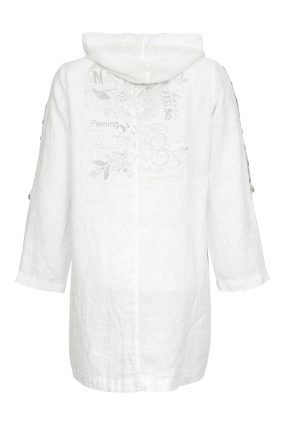 Dolcezza Long Jacket White