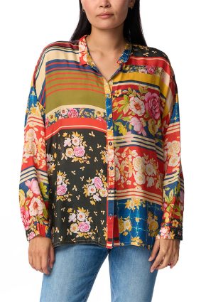 Johnny Was Ortega Nicola Button Down Multi