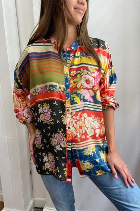 Johnny Was Ortega Nicola Button Down Multi