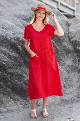 Kokomarina Tomura Dress Red