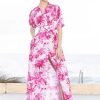 Lola Stevie Shirt Dress Lux Pink