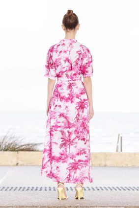 Lola Stevie Shirt Dress Lux Pink