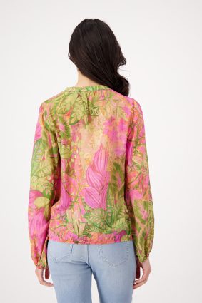 Monari Blouse Paisley All Over Hbsc Ptn