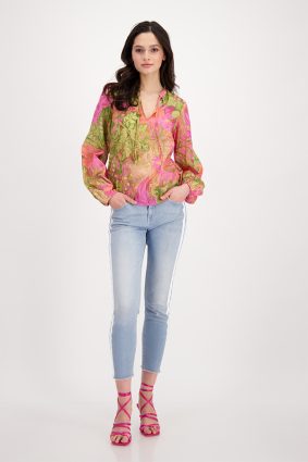 Monari Blouse Paisley All Over Hbsc Ptn