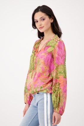 Monari Blouse Paisley All Over Hbsc Ptn