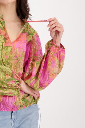 Monari Blouse Paisley All Over Hbsc Ptn
