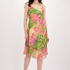 Monari Dress Midi Flower Print Hbsc Ptn