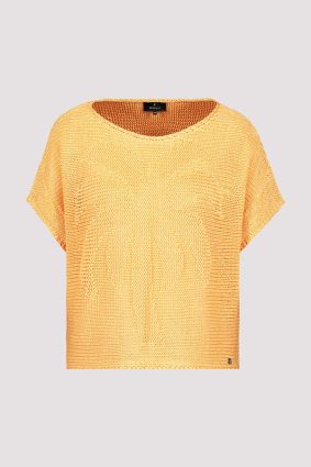 Monari Sweater Palm Tree Peach