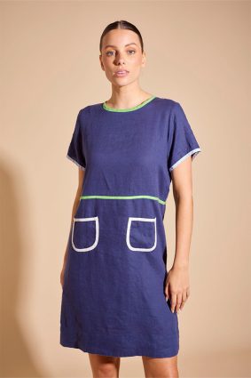 Alessandra Melody Dress Midnight