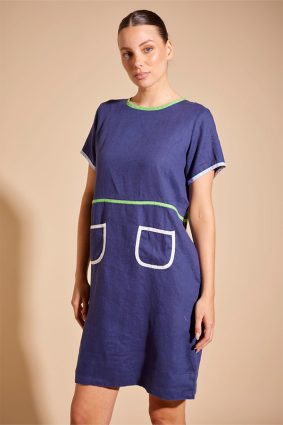 Alessandra Melody Dress Midnight