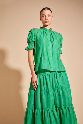 Alessandra Verona Shirt Stripe Green