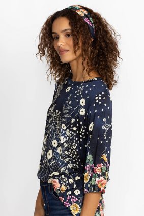 Johnny Was Bursting Scarf Multi