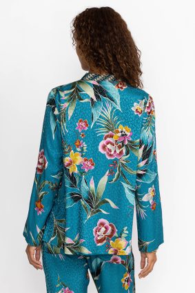 Johnny Was Lagoon Belinda Button Up Multi