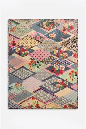 Johnny Was Peacock Travel Blanket Multi