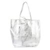 Maison Fanli Large Tote Metallic Silver