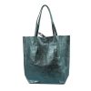 Maison Fanli Medium Tote Metallic Green