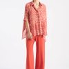 Mela Purdie Crop Palazzo Pant Spice